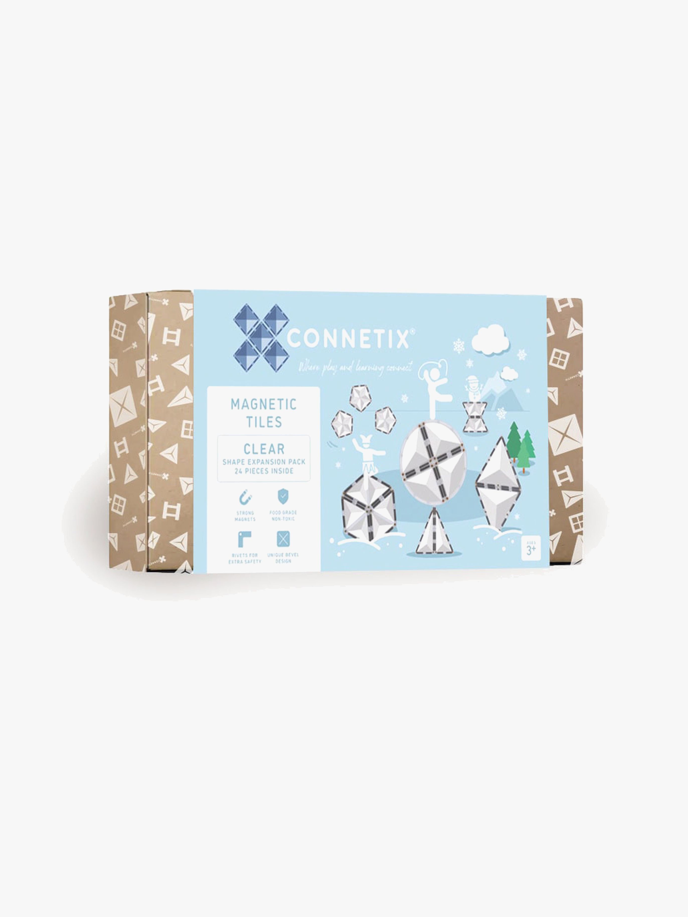 Connetix Bausatz Clear Shape Erweiterungsset 24 Teile