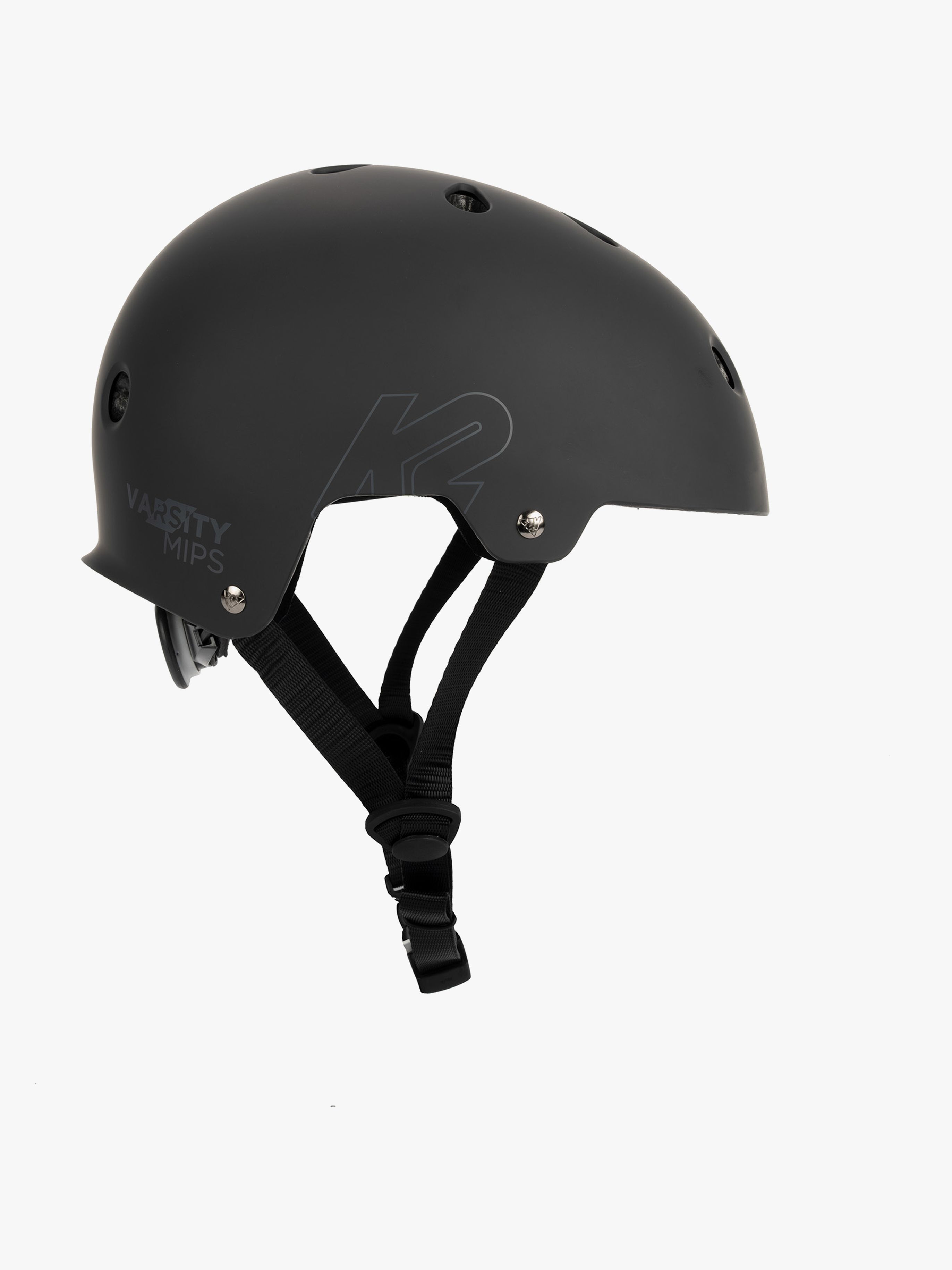 K2 Varsity MIPS Helm für Kinder 1-12 Jahre, Schwarz, S
