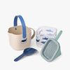 LIEWOOD Roald Sandspielzeug-Set Shark/Dove Blue
