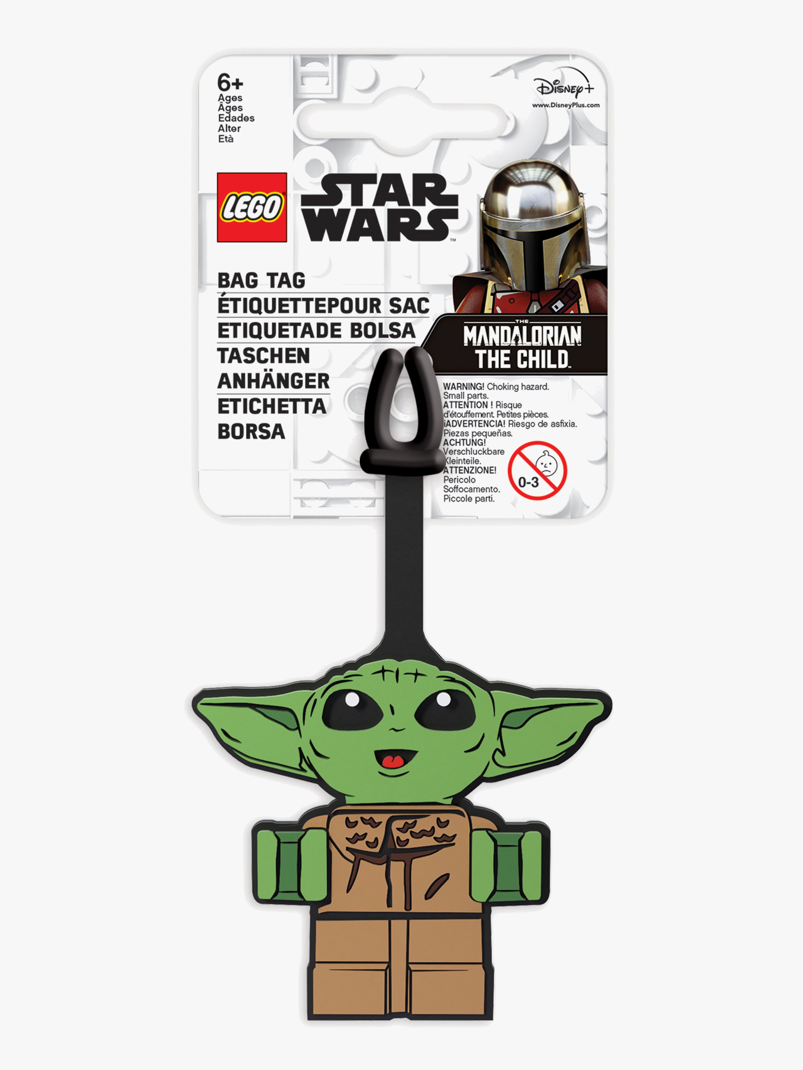 Star Wars™ Gepäckanhänger Grogu, Beige / Grün