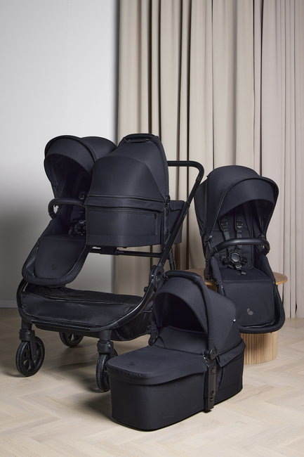 Beemoo Pro Twin 2 Zwillingswagen, Coffee Black