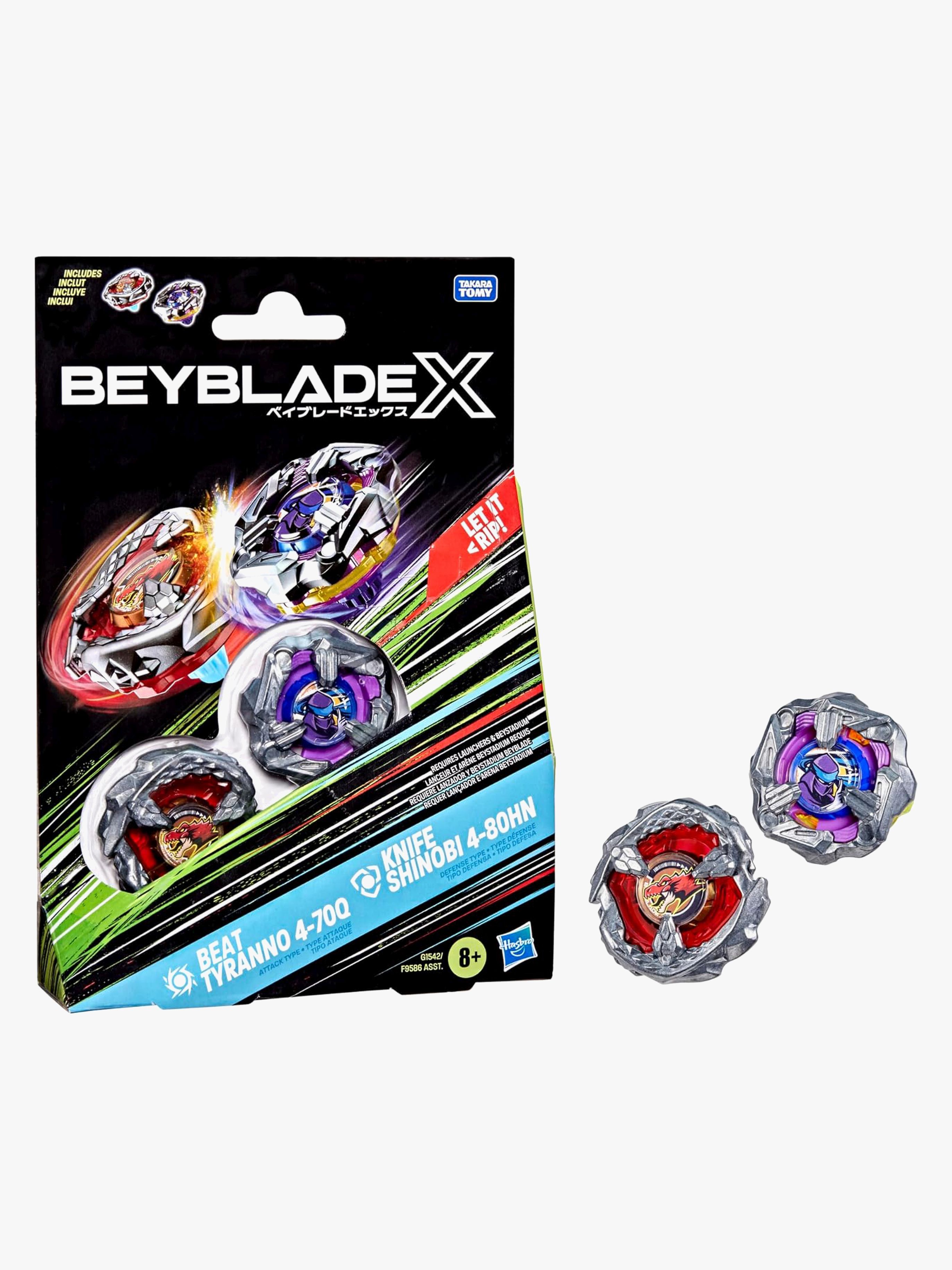Beyblade Beat Tyranno &  Knife Shinobi Spinner 2er-Pack