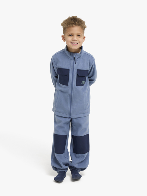 Nordbjörn Amhult Fleece-Set, Blau