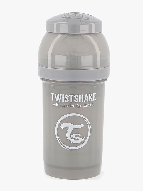 Twistshake Babyflasche Anti-Kolik 180ml, Grau
