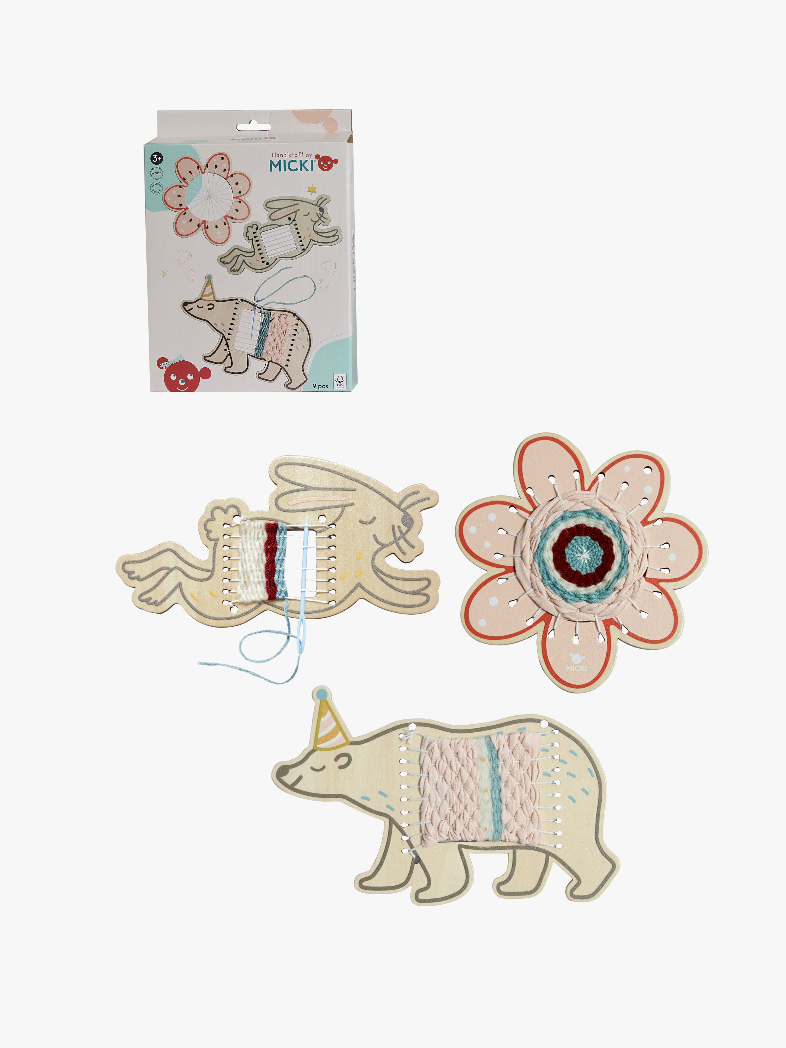 Webrahmen 3 Figuren