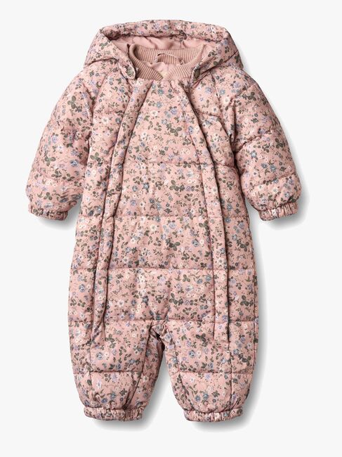 Wheat Edem Babyoverall, Rose Powder Flowers