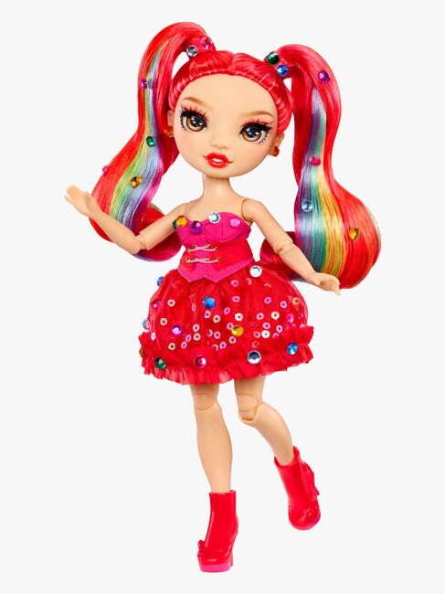 Rainbow High Be Dazzling Vivienne Rouge Modepuppe Vivienne Rouge, Rot