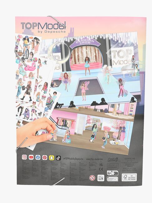 TOPModel Stickerworld Stickerbuch