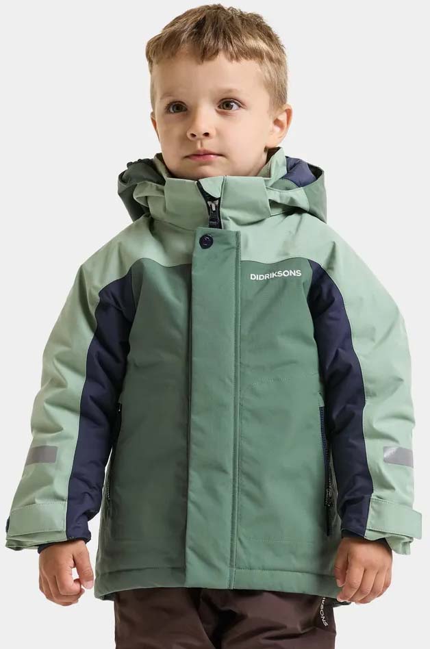 Didriksons Neptun Winterjacke, Dark Moss, 130