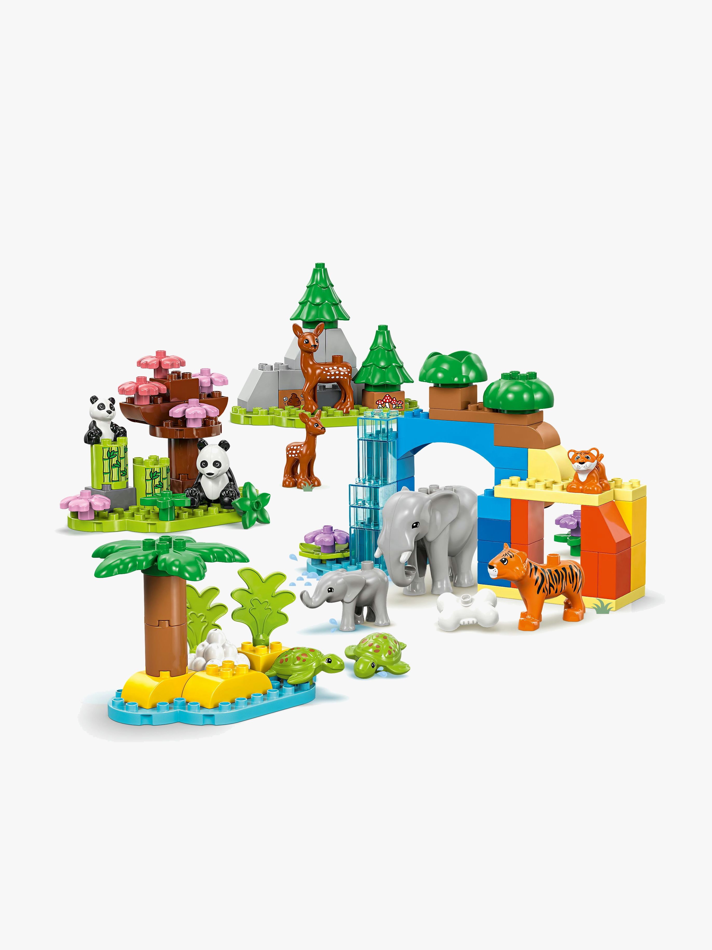 DUPLO Town 10446 Wildtier-Familien 3-in-1-Set