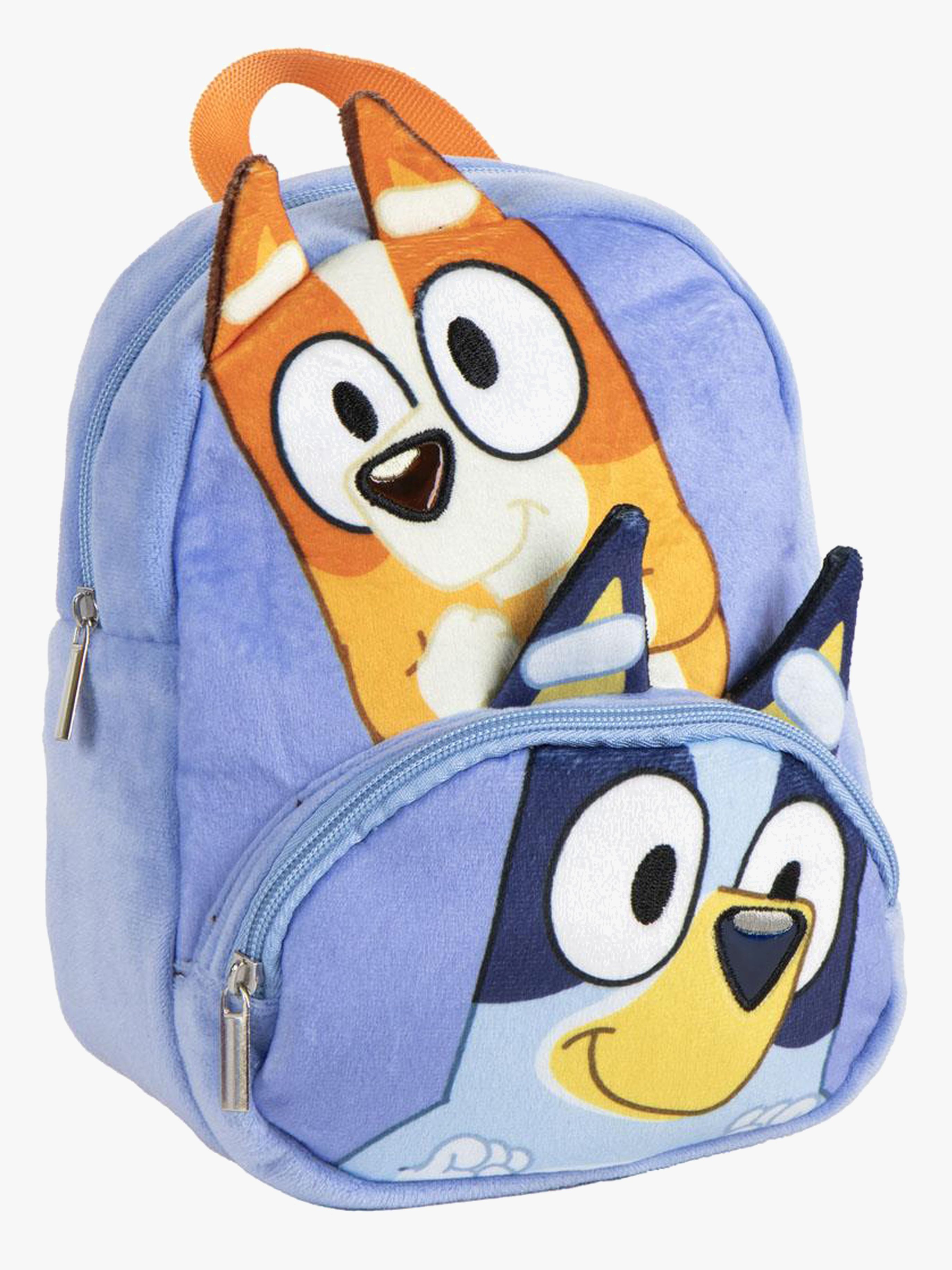 Bluey Plüsch Kinder Rucksack, Blau