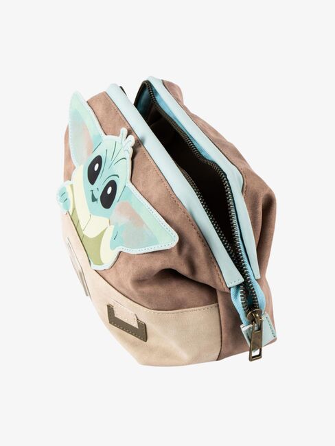 Star Wars The Mandalorian Baby Yoda Kulturbeutel, Beige