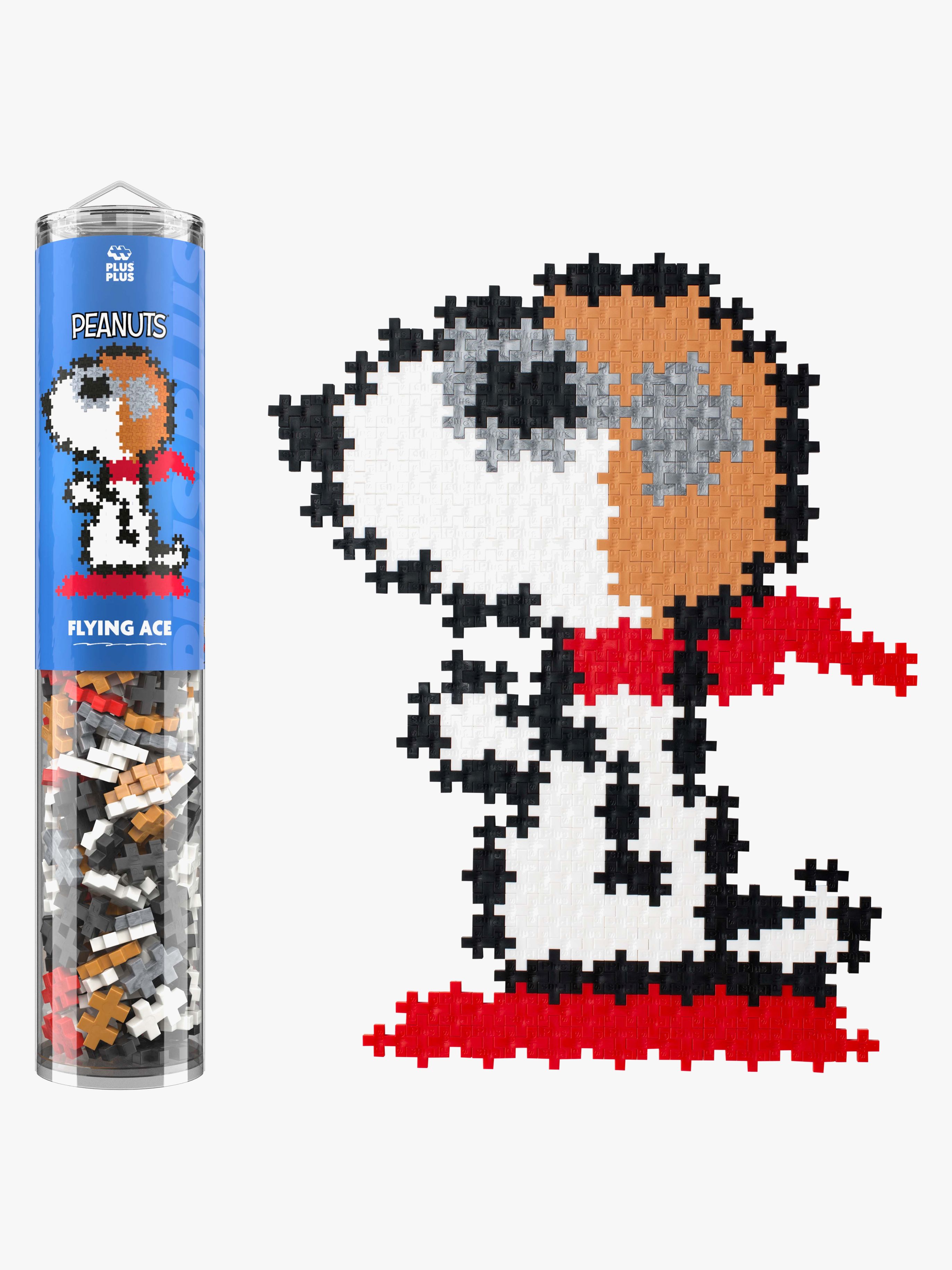 Plus Plus Snoopy Röhre TFlying Ace Bausatz 275 Teile