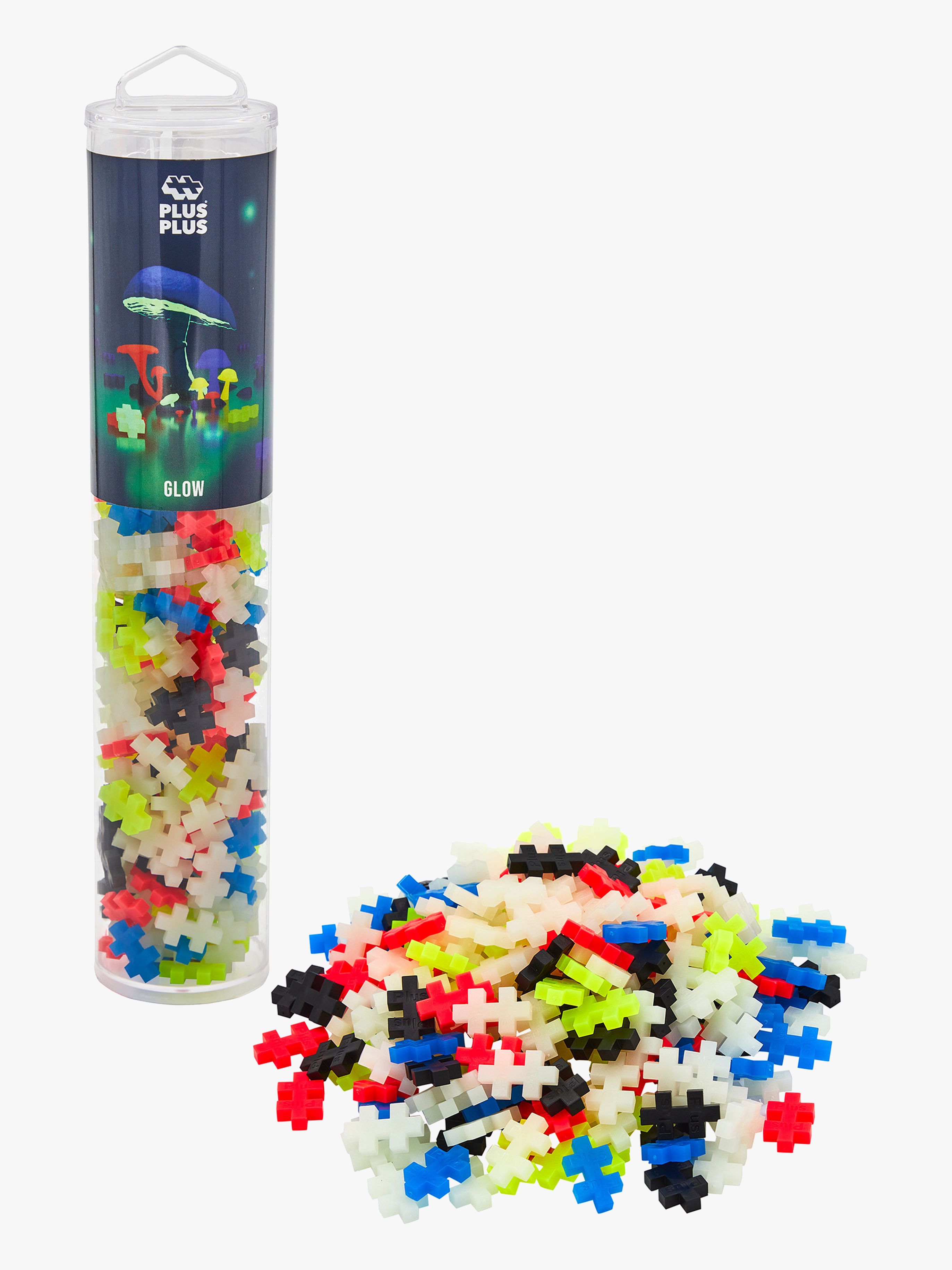 Plus-Plus Bausatz Glow Mix 240 Teile