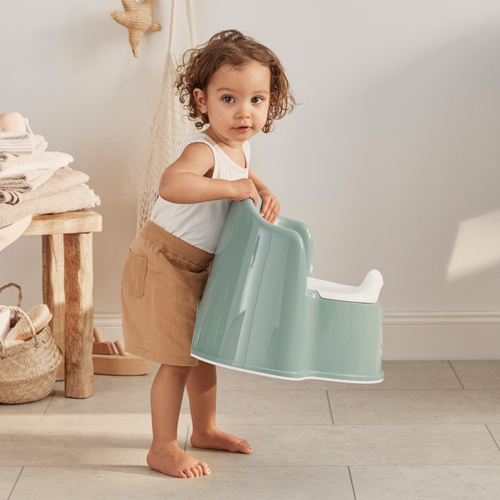 BabyBjörn Topfstuhl, Deep Green/White