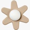 Nattou Soft Silicone Spinner mit Saugnapf, Clay