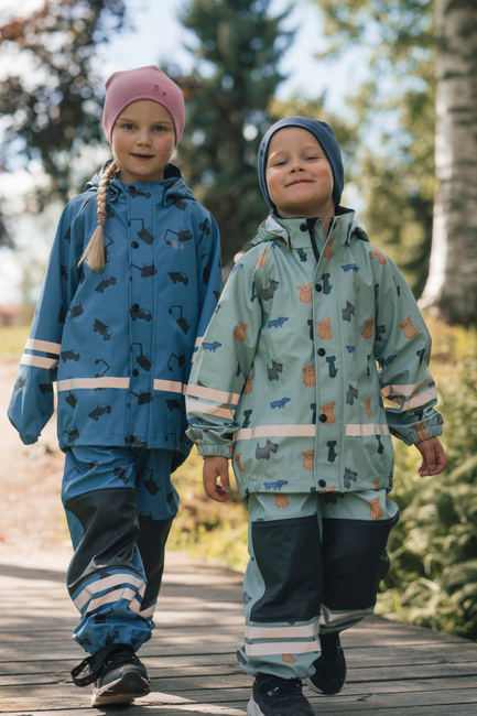 Lindberg Vattholma Regenset, Grün/Grau