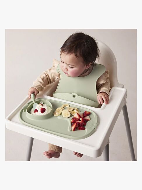 b.box Lätzchen Silikon, Sage