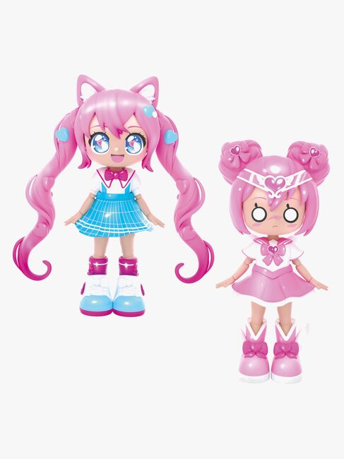 Animakii Puppenset Magisches Mädchen & Fledermaus