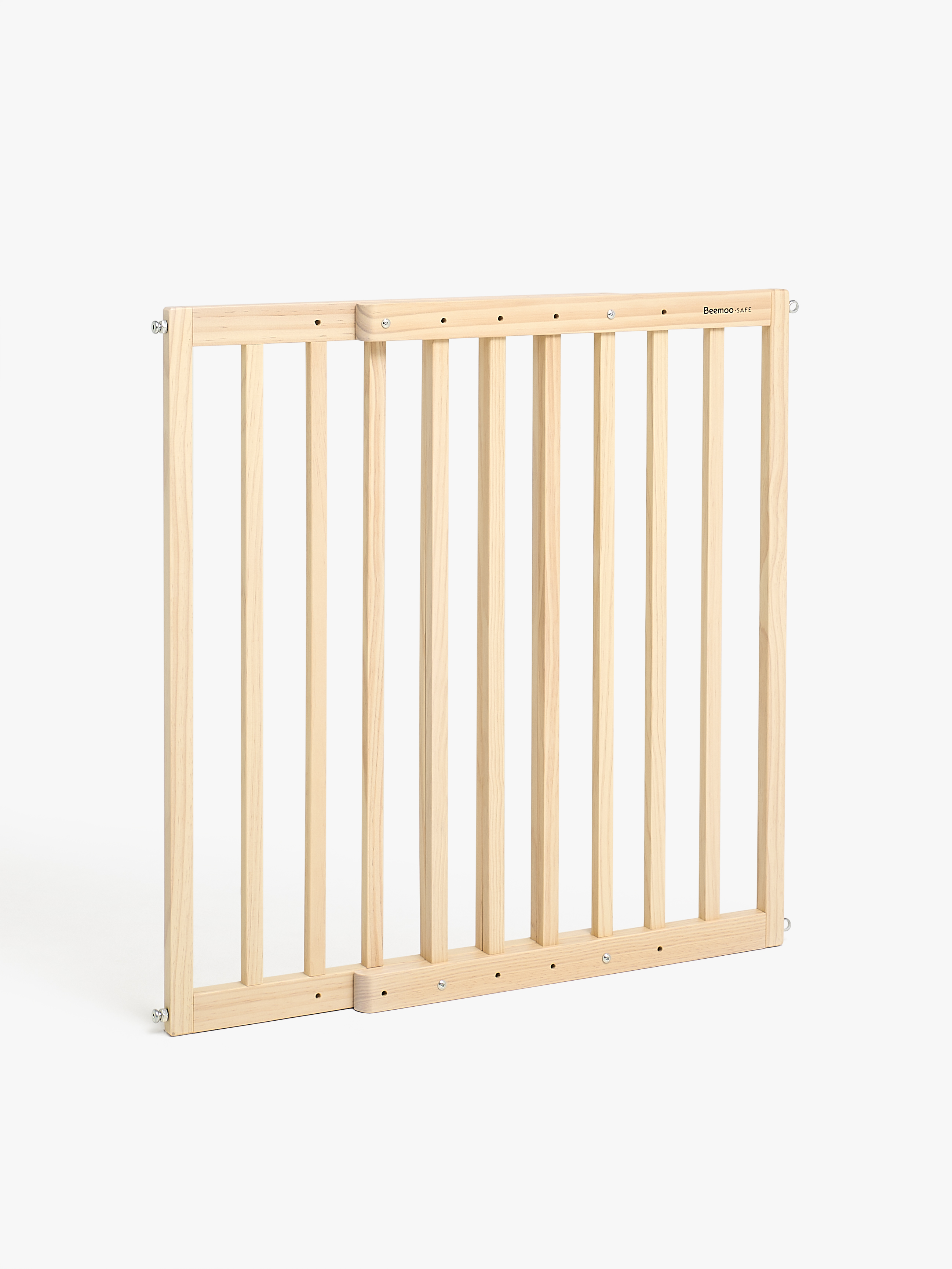 Beemoo SAFE Flex Schraubgitter 61–102 cm, Naturholz