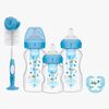 Dr. Brown's Wide Neck Options+ Geschenkset, Blau