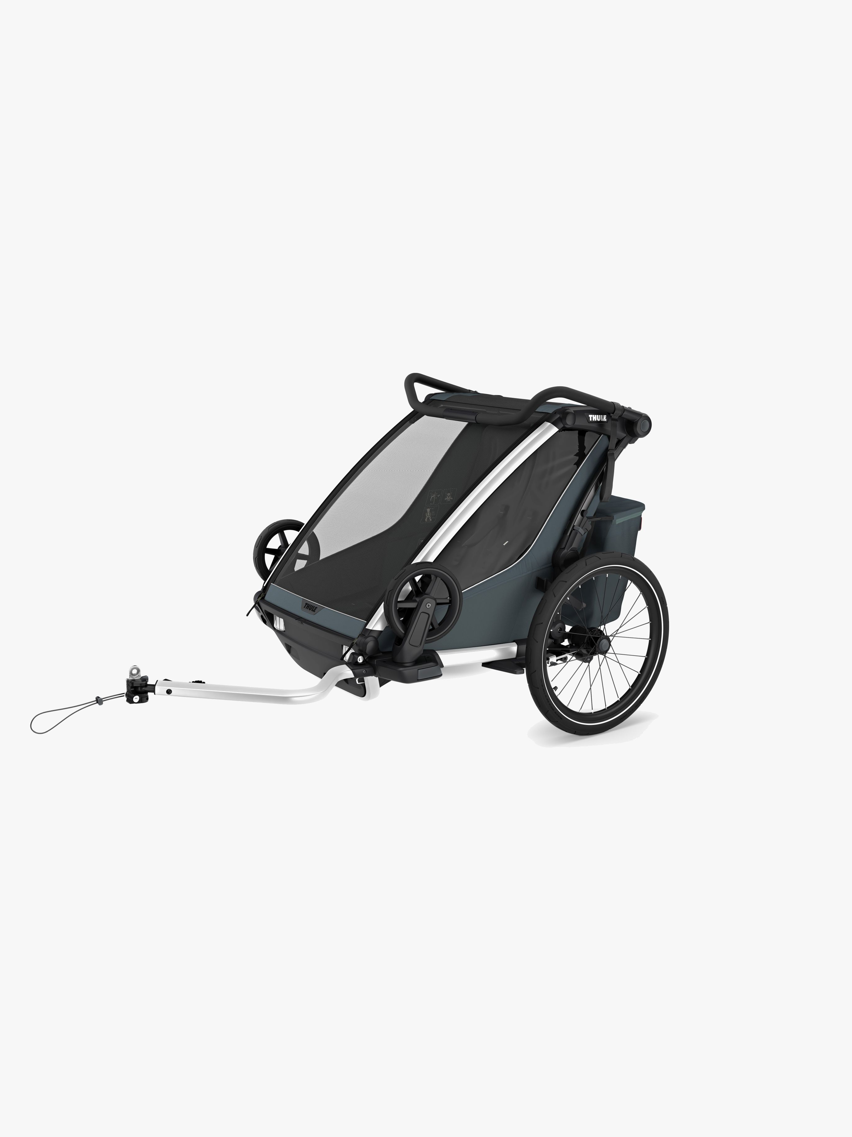 Chariot Cross 2 Fahrradanhänger, Dark Slate G3