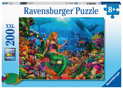 Ravensburger Puzzle Meerjungfrau Königin, 200 Teile