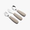 nuuroo Jana Besteck Set 3er-Pack, Cobblestone