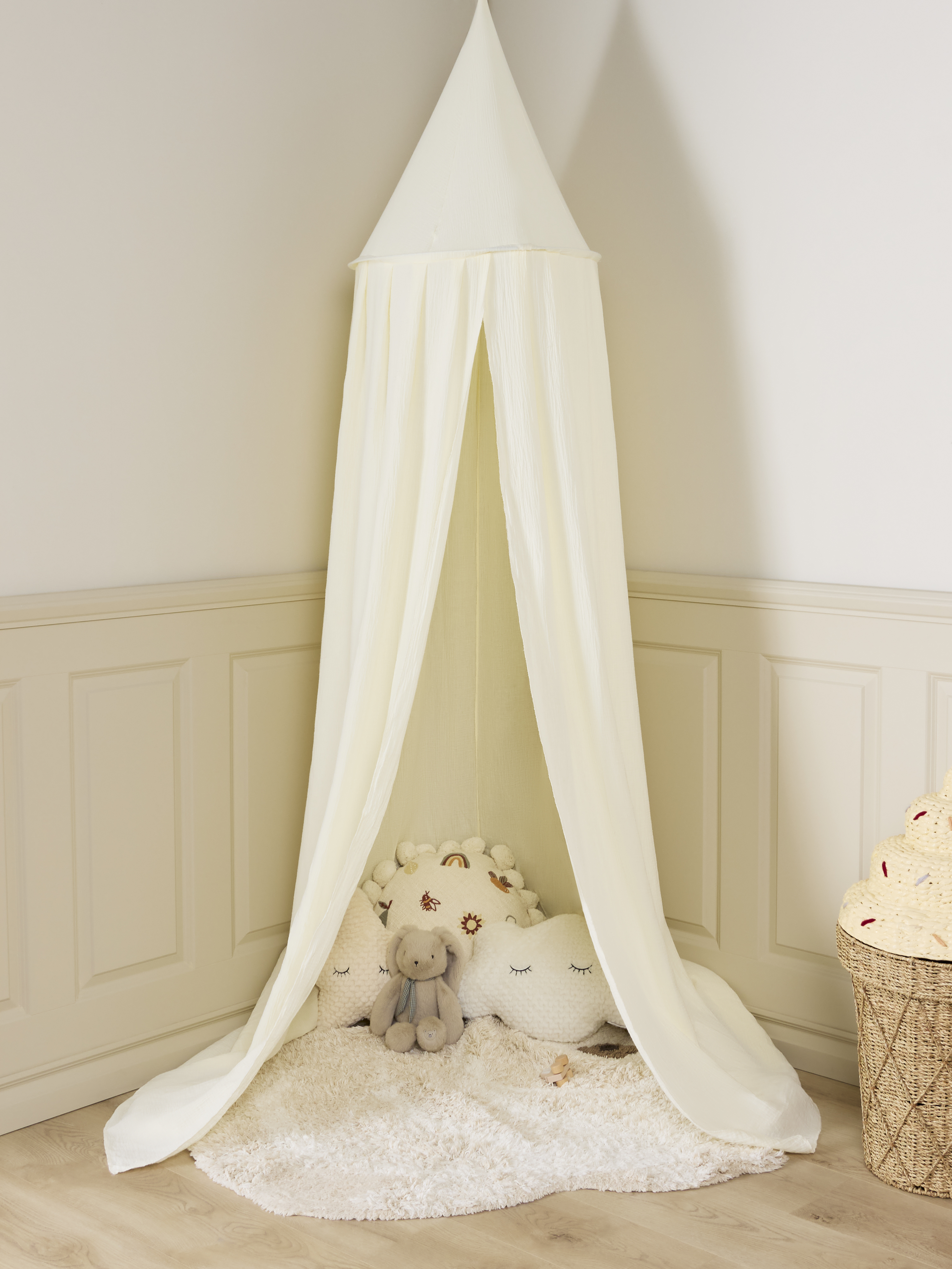Veil Betthimmel, Muslin White