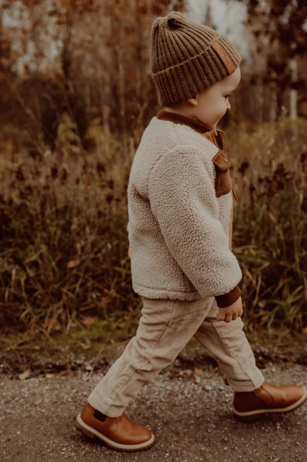 BabyMocs Strickmütze, Greige
