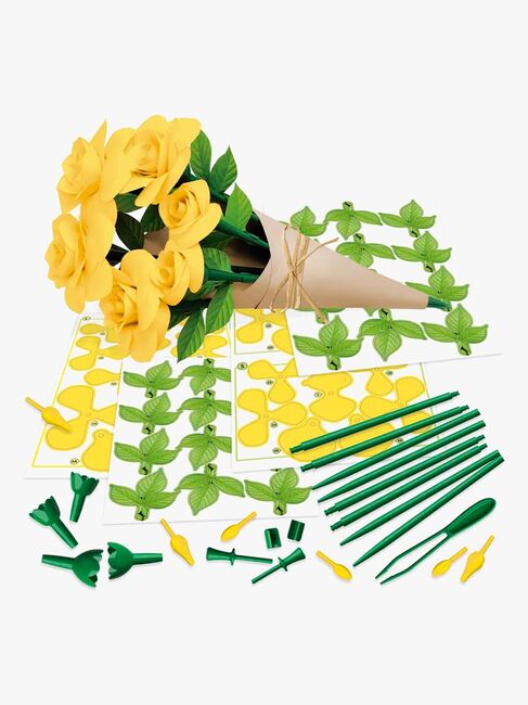 Educa Bastelset Rosen, Gelb
