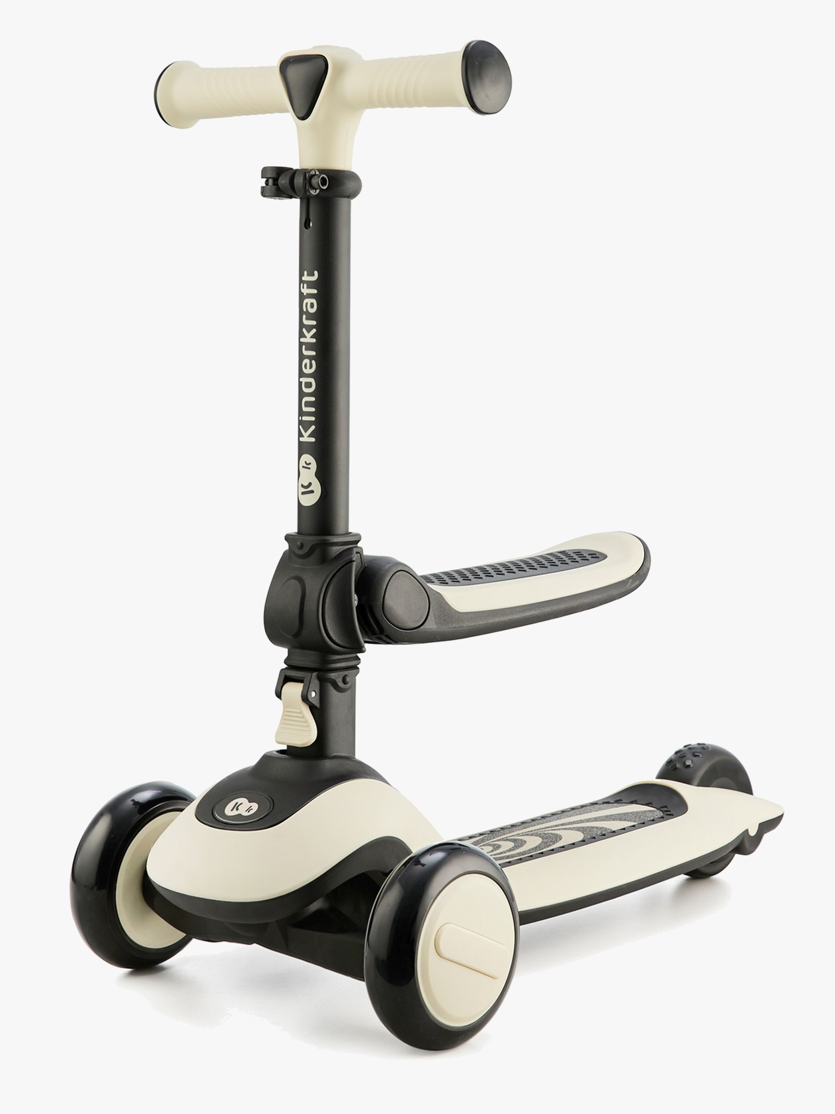 Kinderkraft Halley Tretroller, Stone White