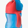 Philips Avent Becher mit Strohhalm und Griff 200ml, Blau/Rot