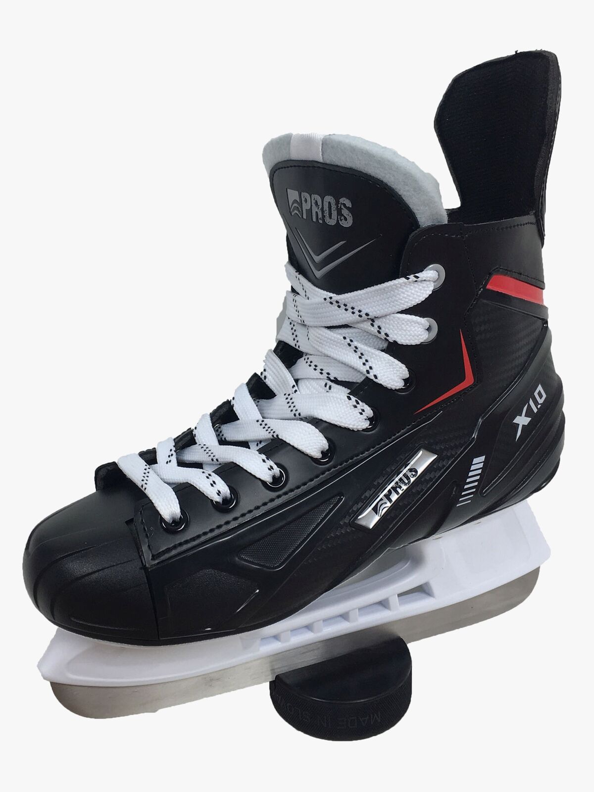 PROS Schlittschuh, Weiβ/Schwarz