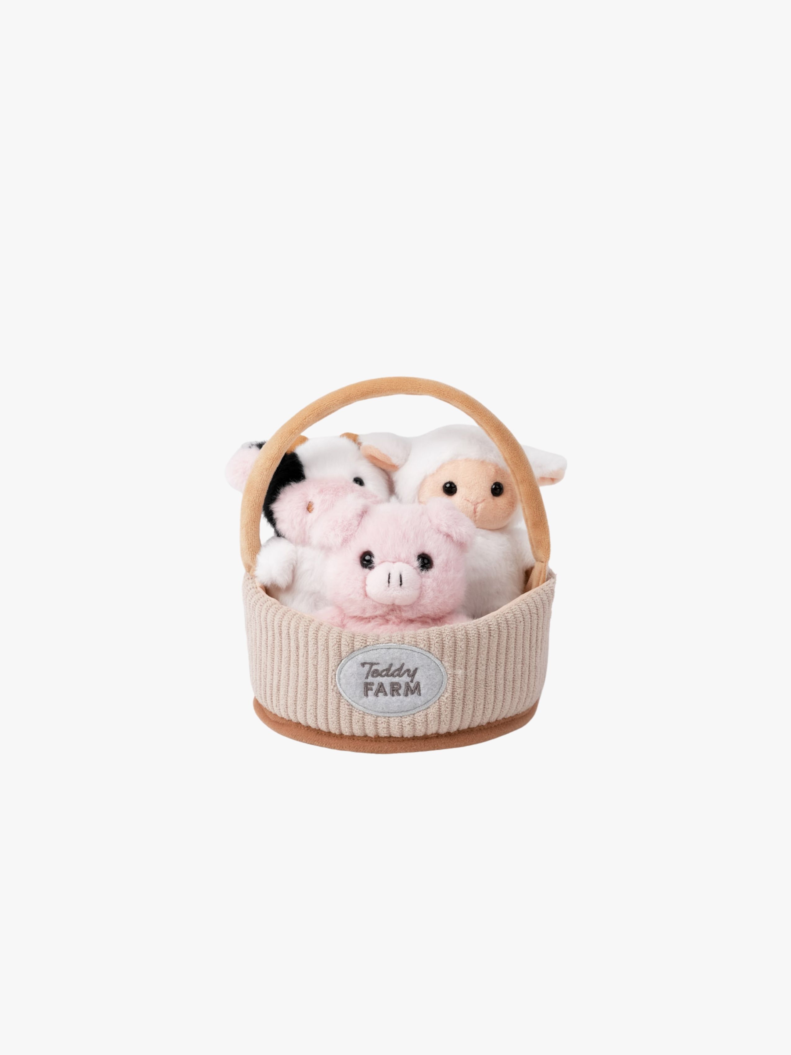 Teddykompaniet Geschenkkorb Bauernhoftiere