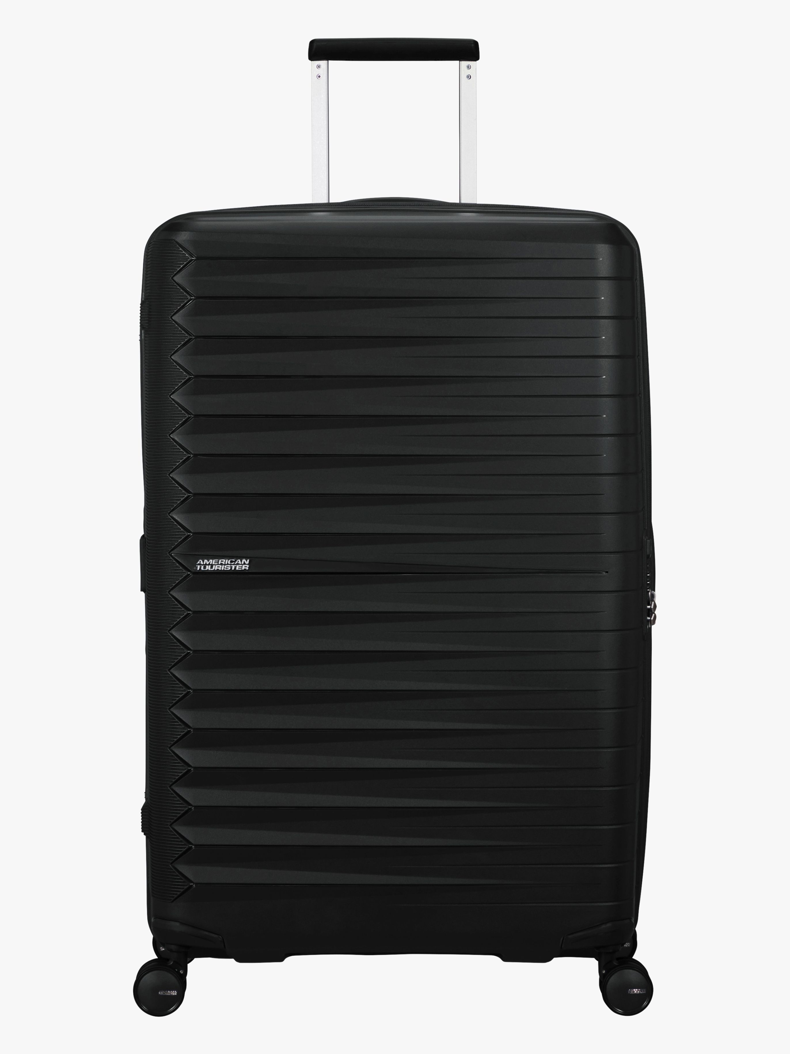 American Tourister FastForward Spinner Koffer 108-118L, Flash Black