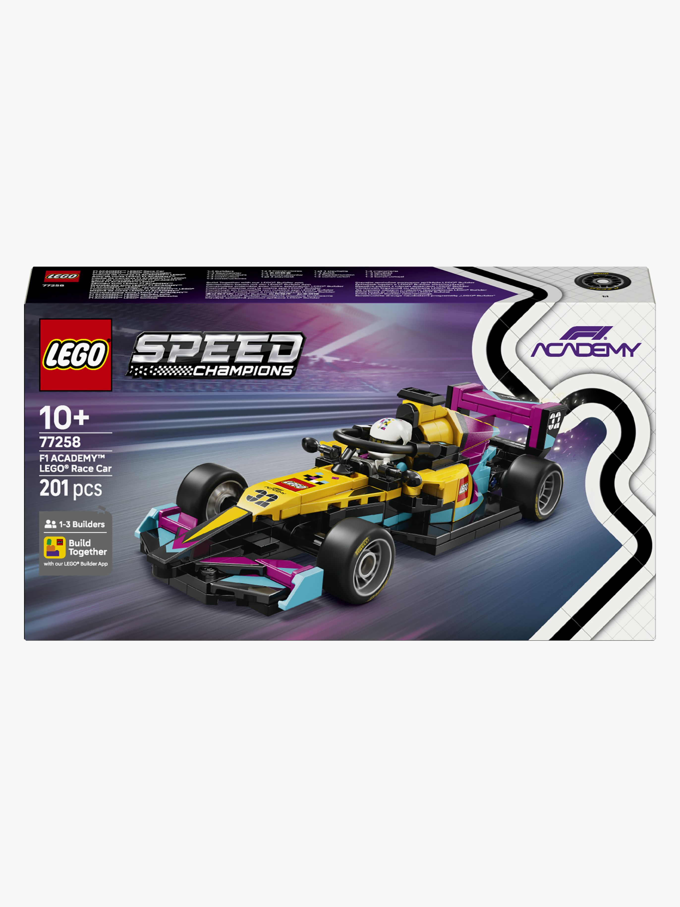 Speed Champions 77258 F1 ACADEMY LEGO Rennwagen