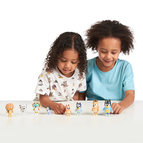 Bluey Figurenset Familie & Freunde 8er-Pack