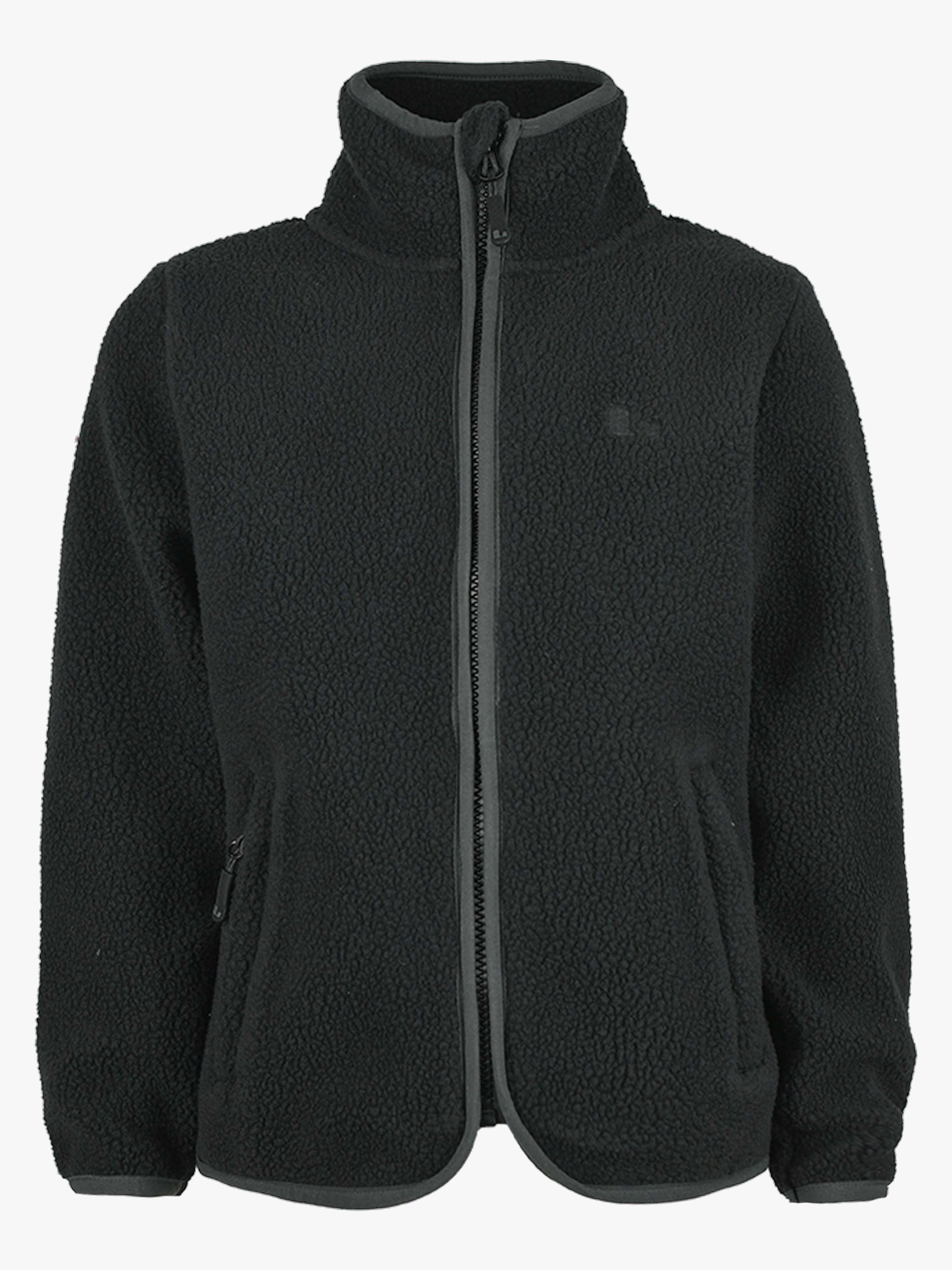 Lindberg Skogsvild Fleecejacke, Black/Anthracite, 110