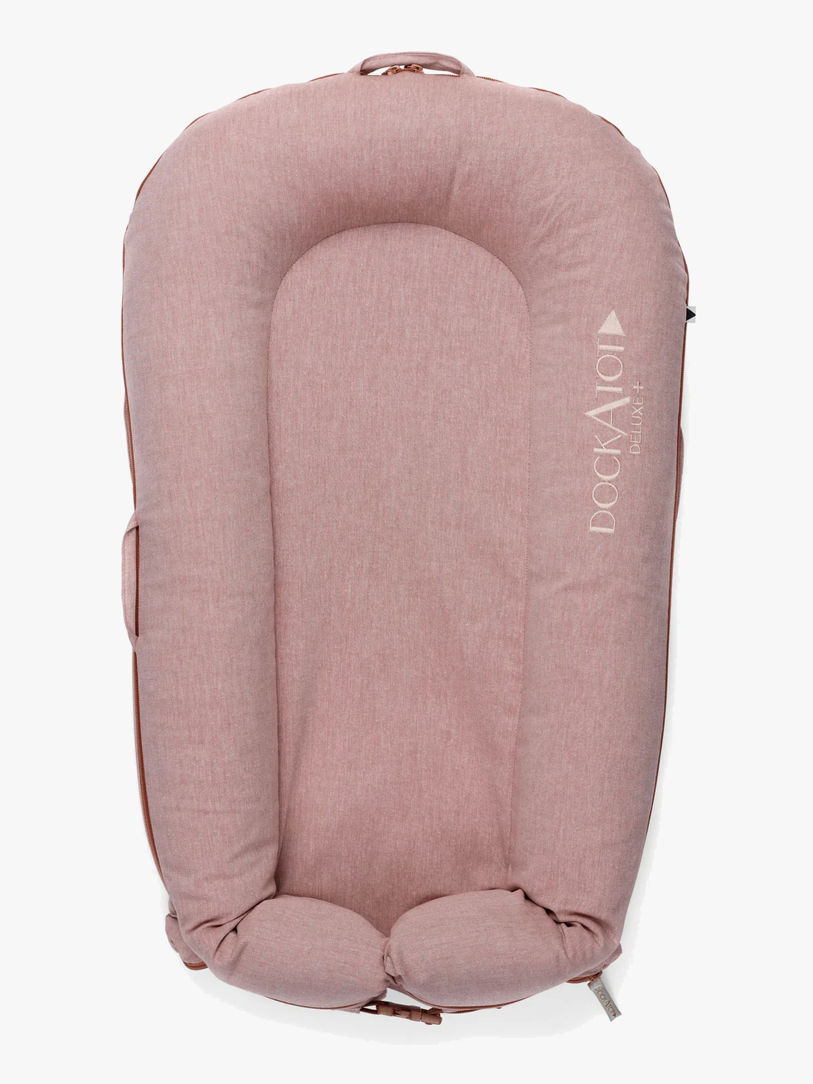 Deluxe+ Babynest, Ginger Chambray