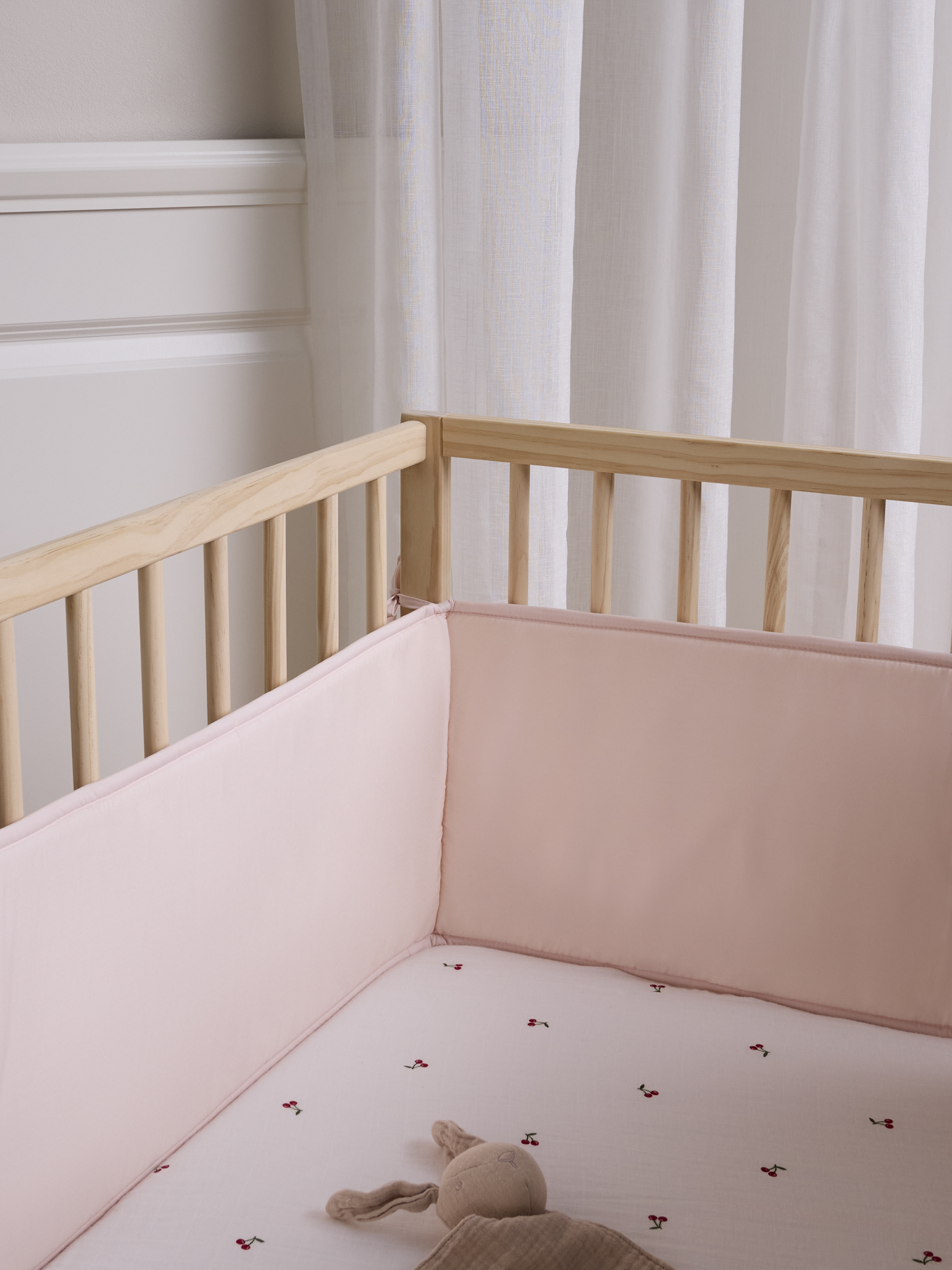 Alice &  Fox MOLLY Nestchen 360 cm, Soft Pink
