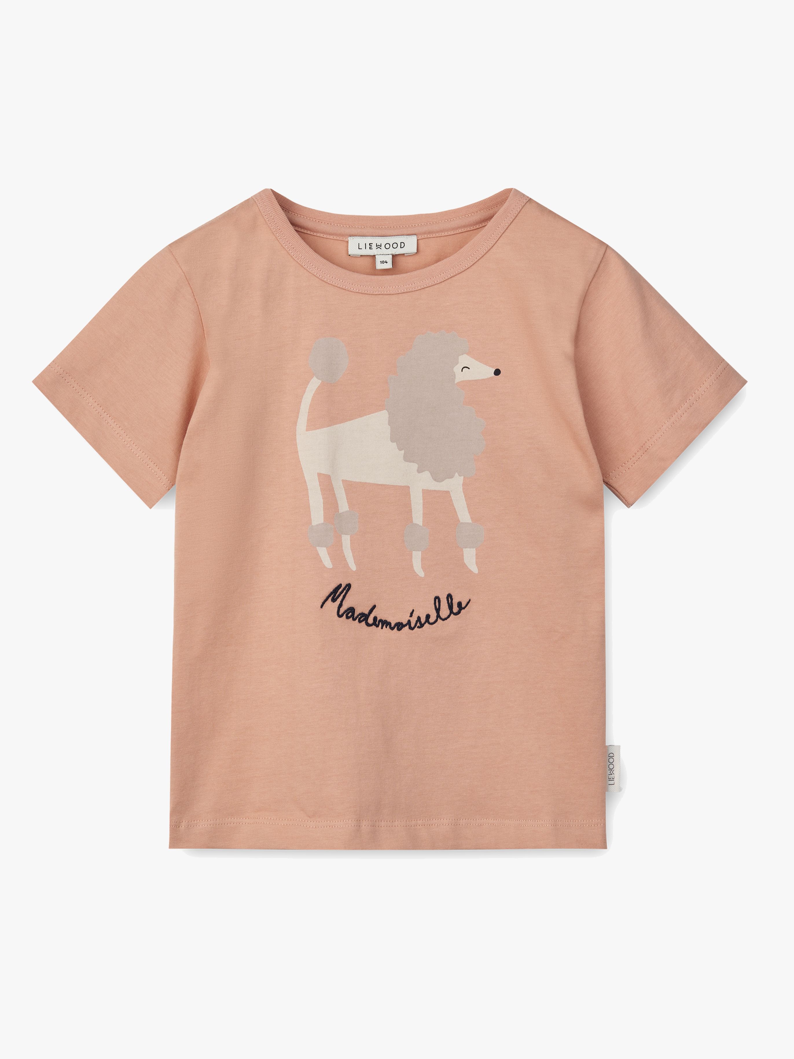 LIEWOOD Apia Placement T-Shirt, Paris mademoiselle/Pale tuscany, 122