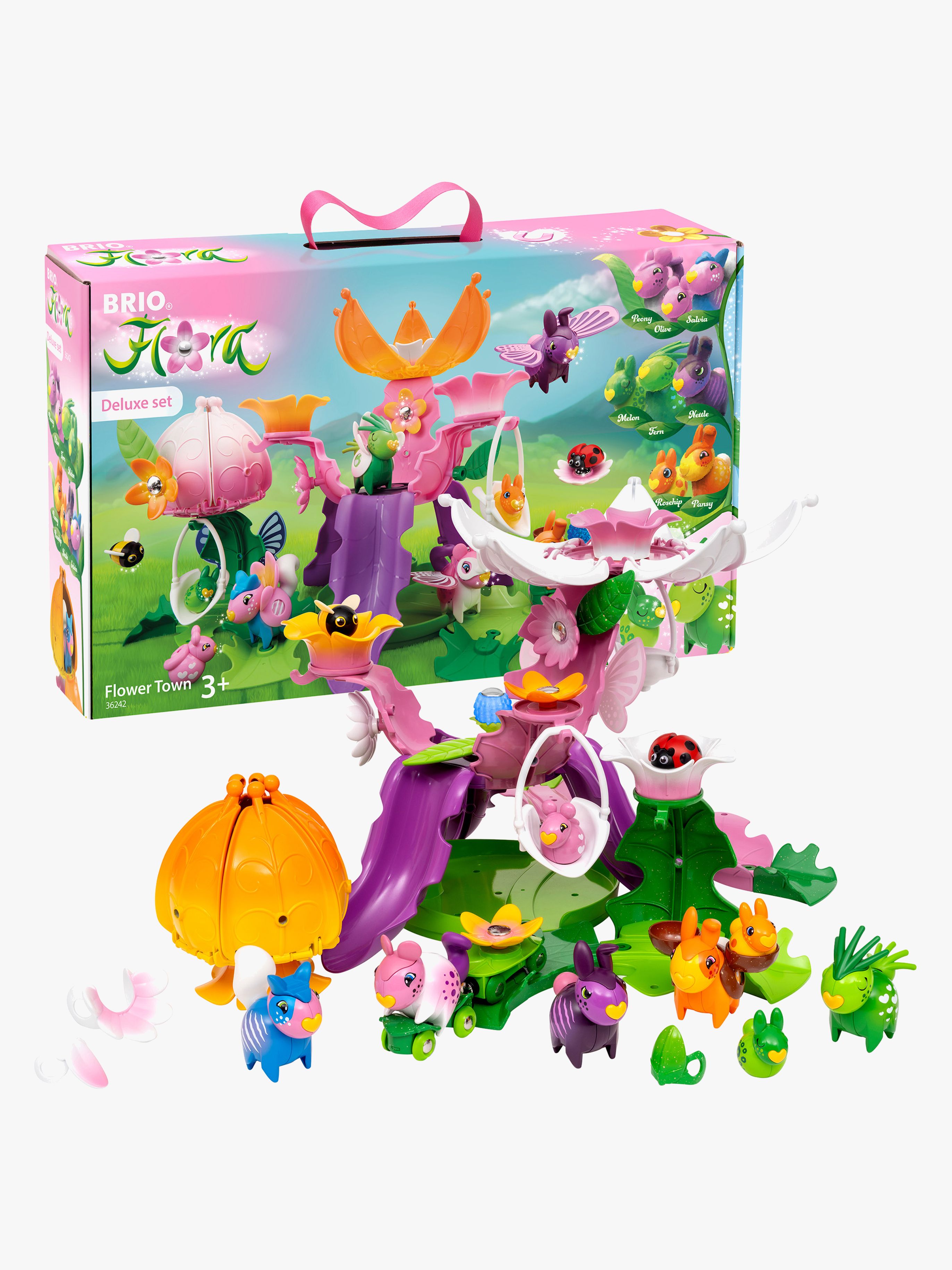 Flora 36242 Spielset Blumenstadt Deluxe Set