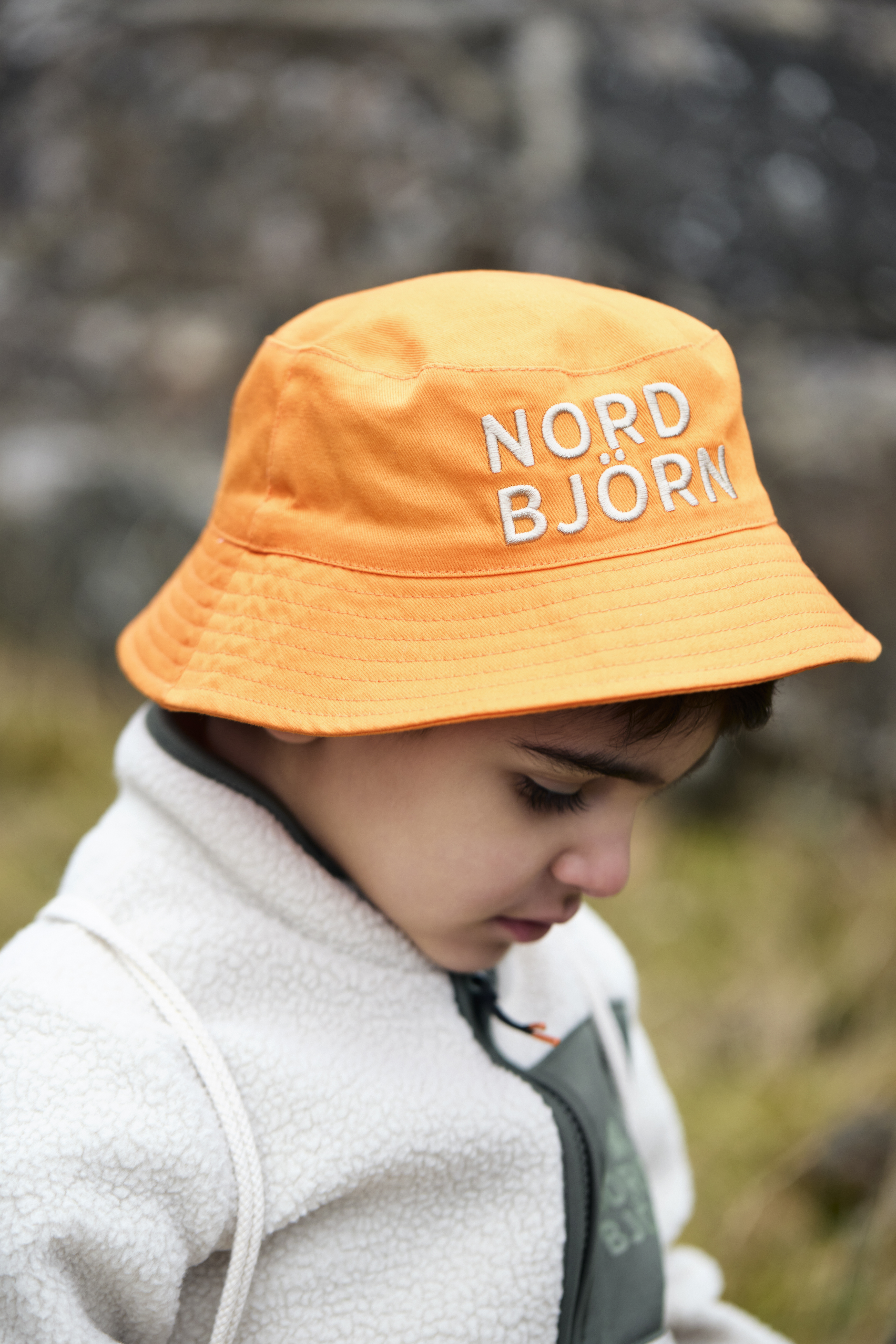 Hjortnäs Bucket Hut Wendbar, Orange, 50-52