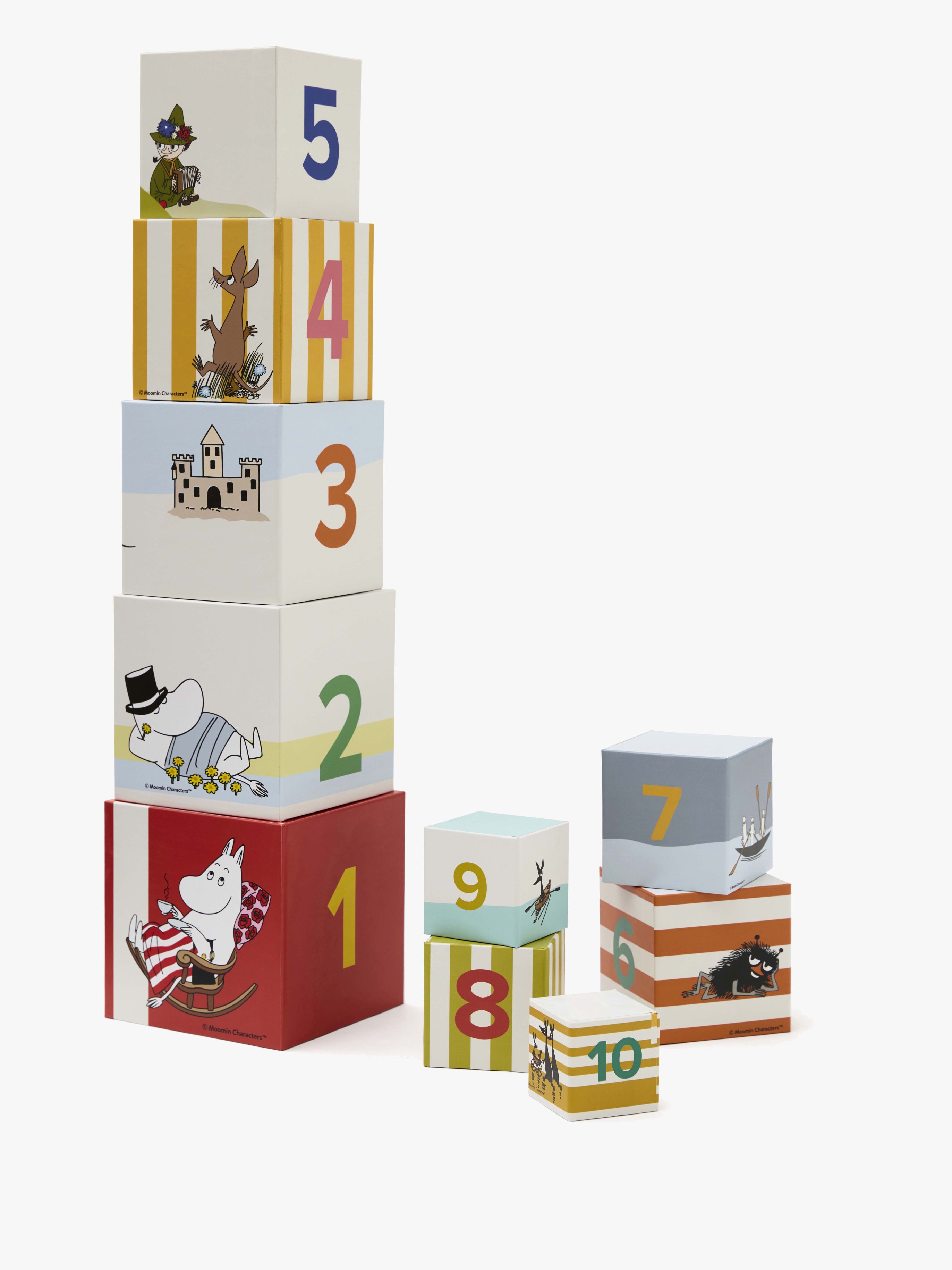 Mumin Stapelwürfel, Babyspielzeug