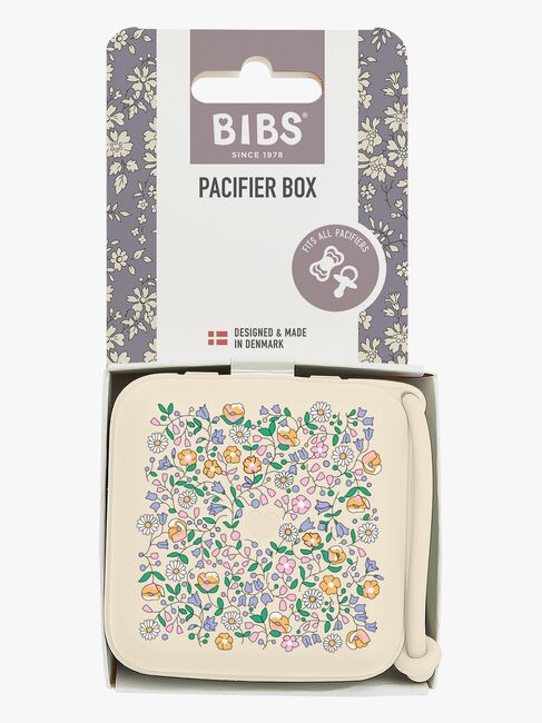BIBS x Liberty Chloe Meadow Schnullerbox, Ivory