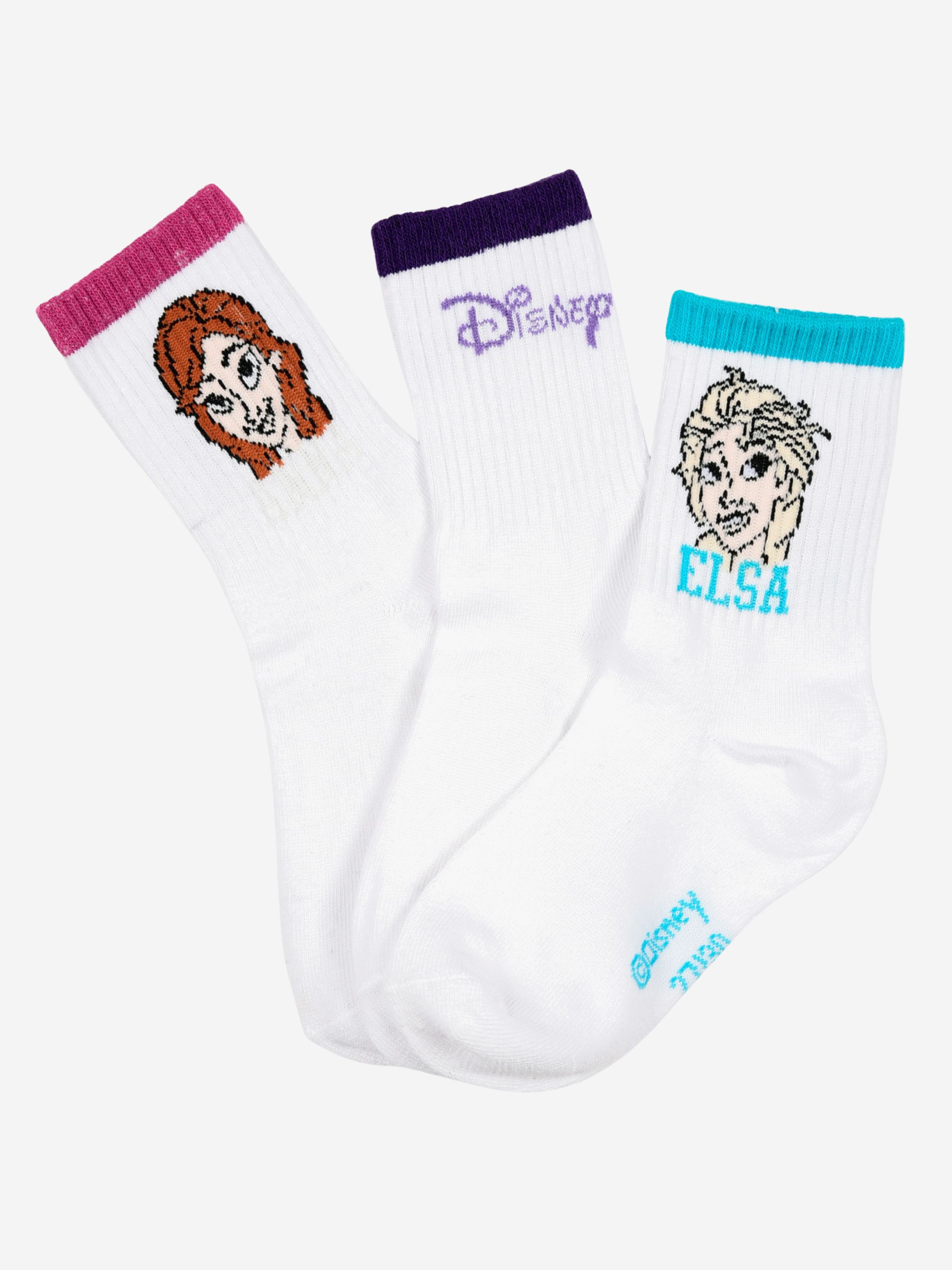 Socken 3er-Pack, Mehrfarbig, 31-34