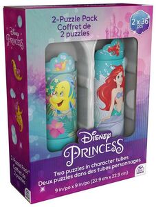 Disney Prinzessinnen Puzzlerollen 36 Teile 2er-Pack