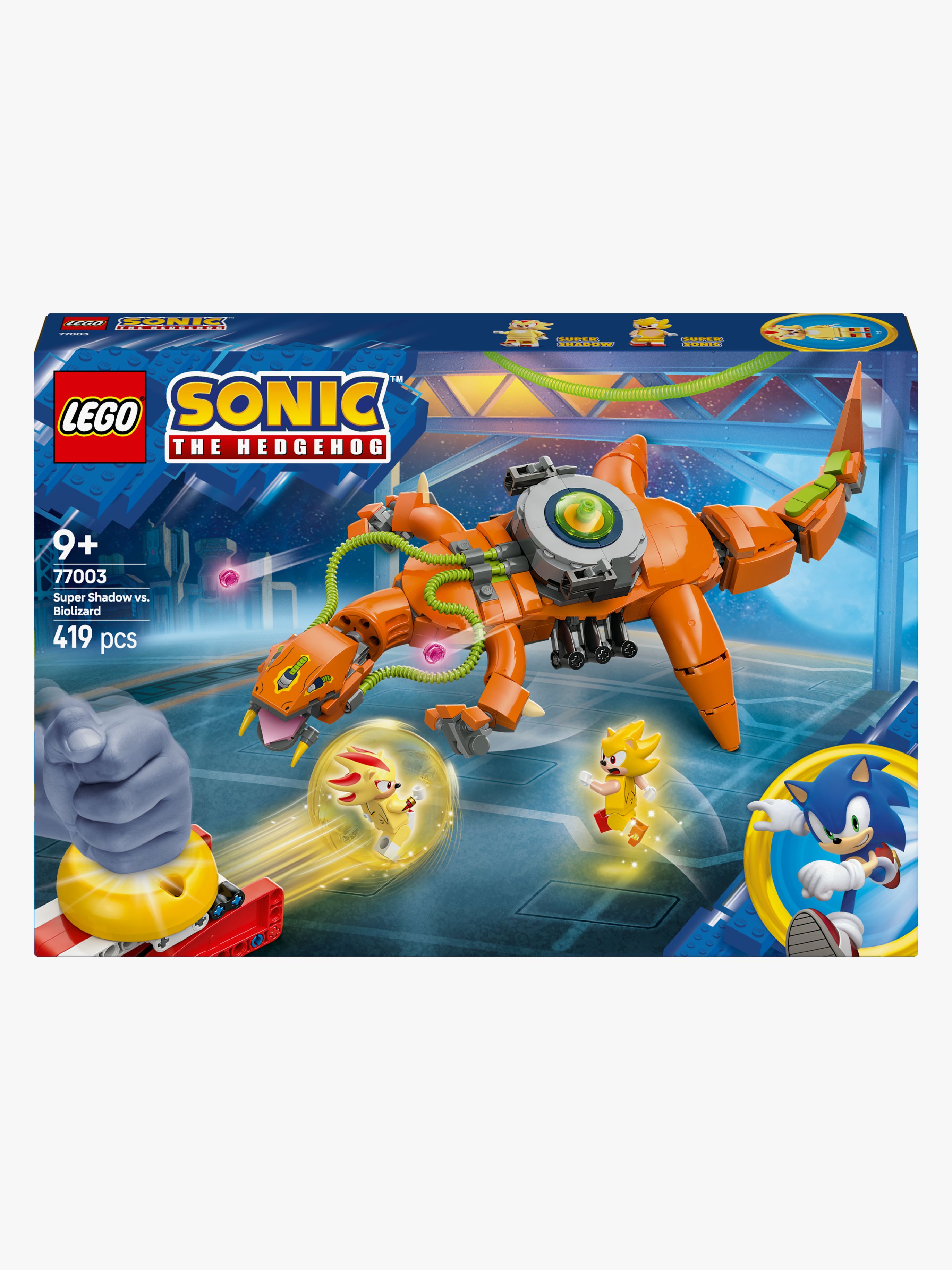 Sonic 77003 Super Shadow vs. Biolizard