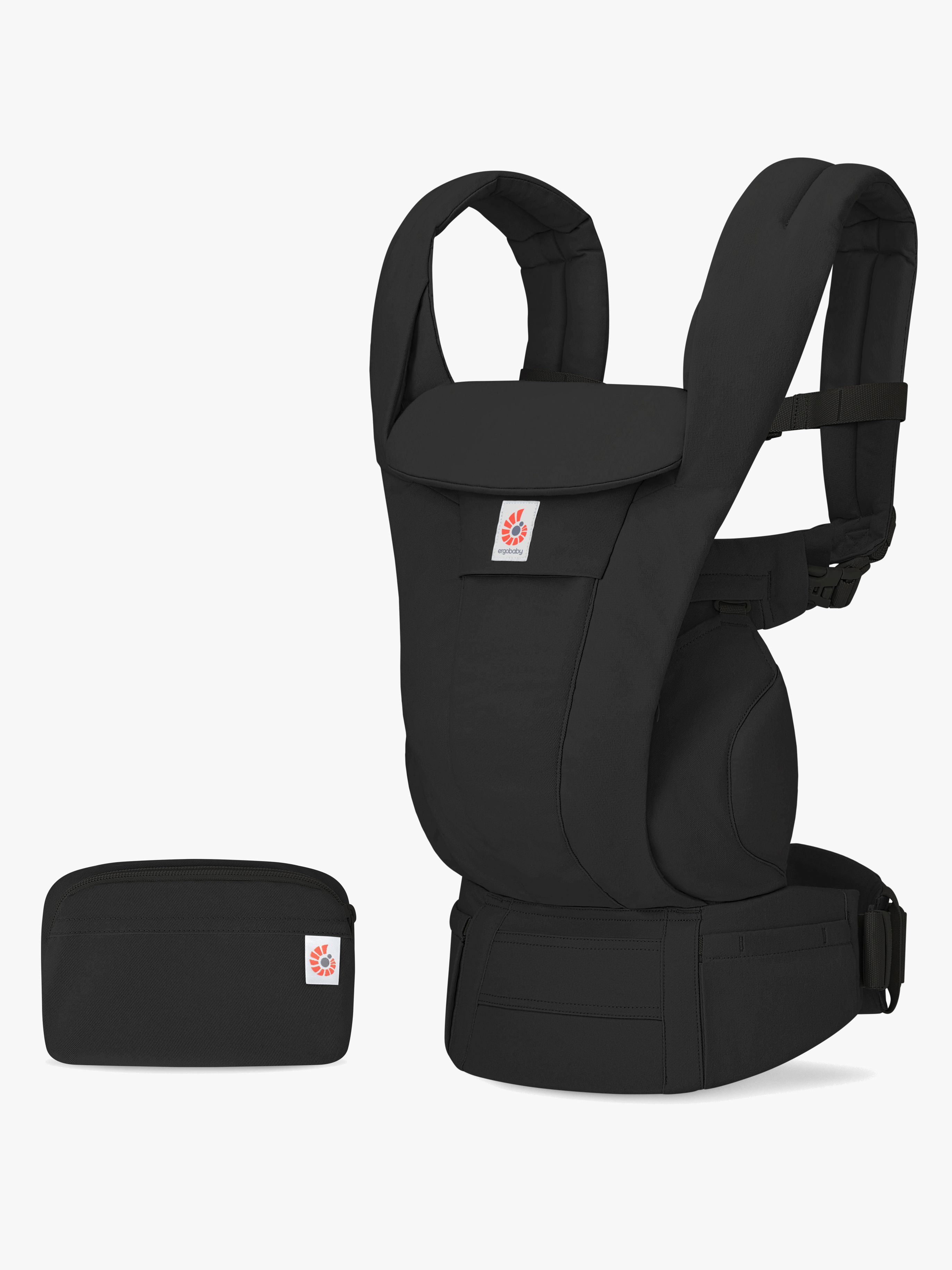 Ergobaby Omni Deluxe Babytrage Cotton, Onyx Black
